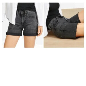 Everlane Black Jean Shorts